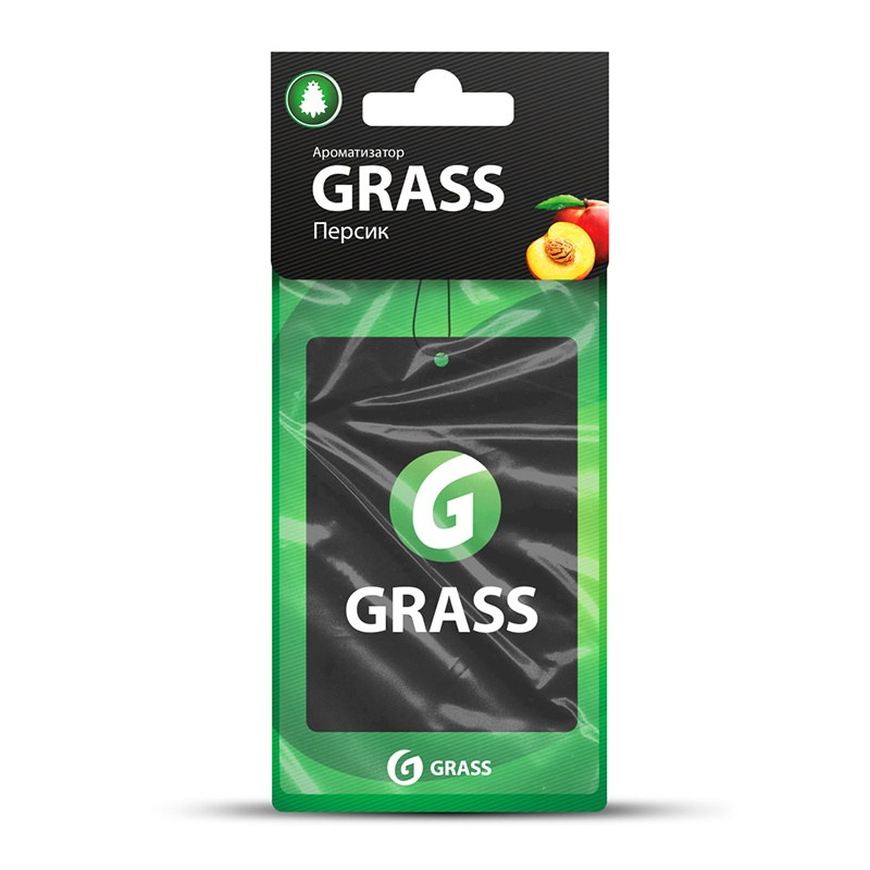 Ароматизатор картонный Grass, персик